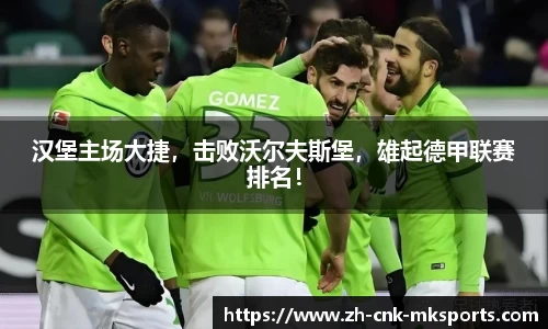 汉堡主场大捷，击败沃尔夫斯堡，雄起德甲联赛排名！